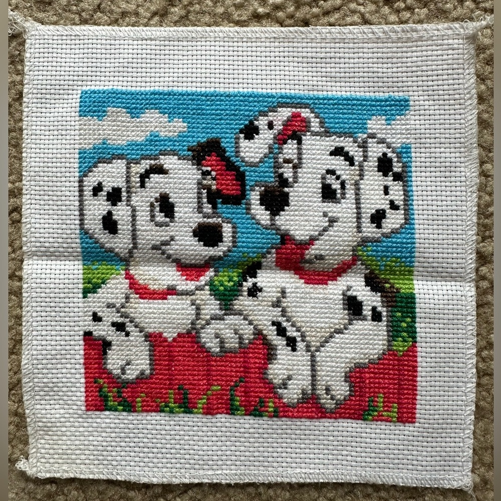 Finished cross stitch